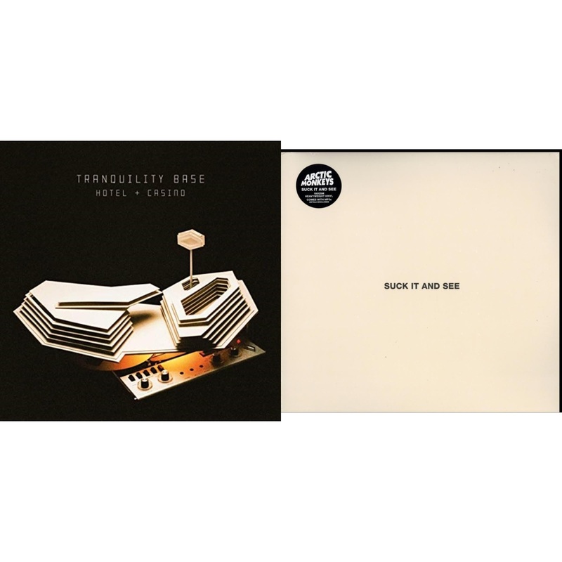 Arctic Monkeys – Tranquility Base Hotel & Casino (Dl Card) & Suck It & See (Dl Card) – LP Vinyl Bundle