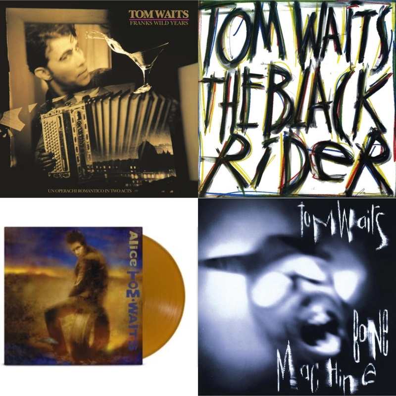 Tom Waits – Frank’s Wild Years (Remaster) & Black Rider (Remaster) & Alice & Bone Machine (Remaster) – LP Vinyl Bundle