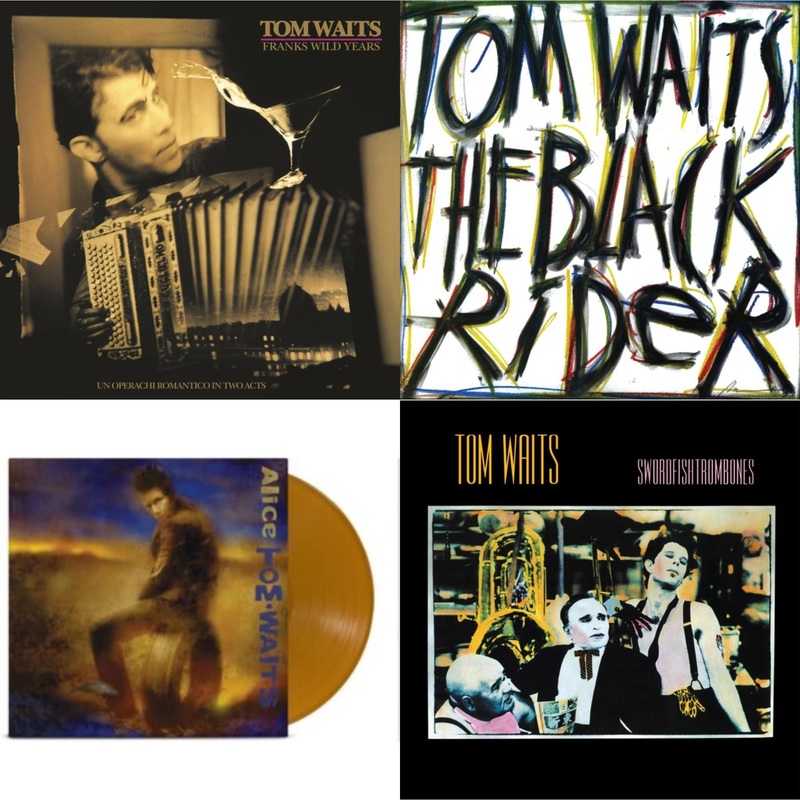 Tom Waits – Frank’s Wild Years (Remaster) & Black Rider (Remaster) & Alice & Swordfishtrombones (Remaster) – LP Vinyl Bundle