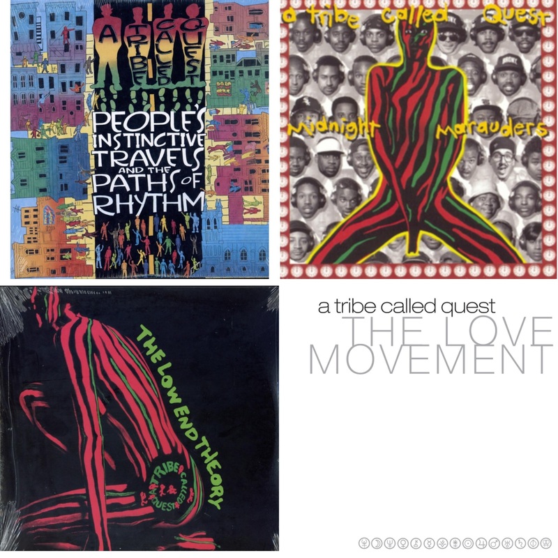 Tribe Called Quest – Peoples Instinctive Travels & Paths Of Rhythm & Midnight Marauders & Low End Theory & Love Movement (X) (3LP)
