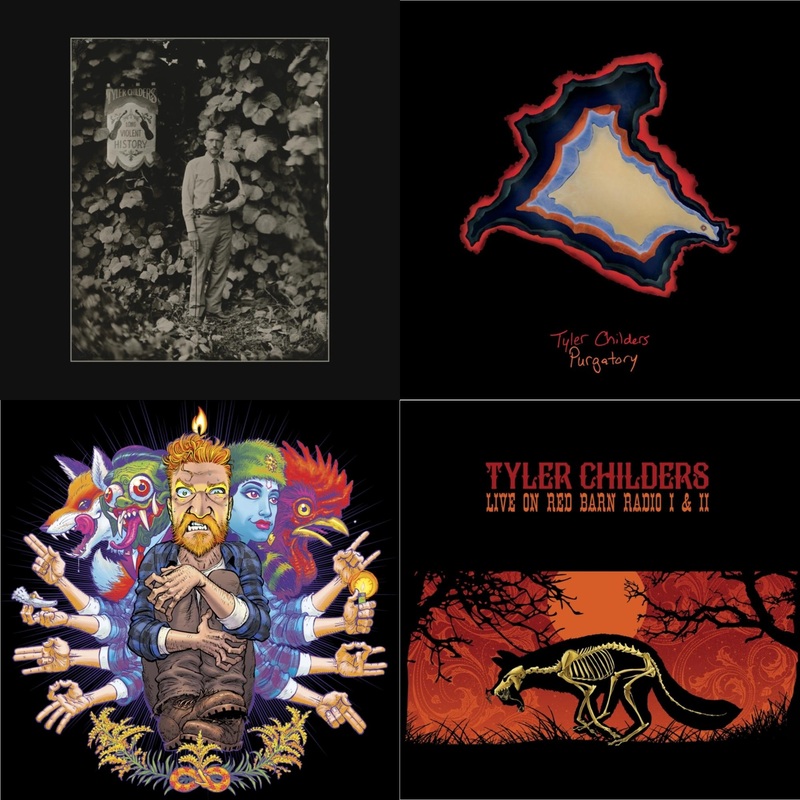 Tyler Childers – Long Violent History (140G/Insert) & Purgatory & Country Squire (150G/Dl Code) & Live On Red Barn Radio I & Ii – LP Vinyl Bundle