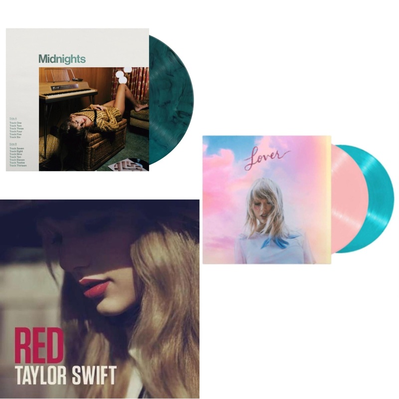 Taylor Swift – Midnights (X) (Jade Green LP Vinyl) & Red & Lover