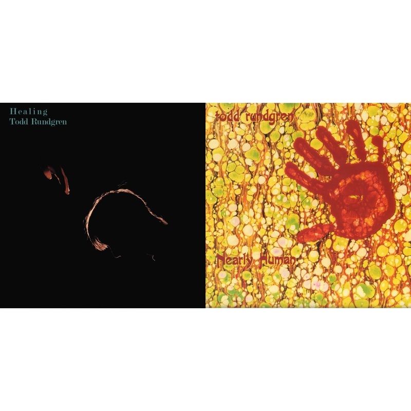 Todd Rundgren – Healing (Clear LP Vinyl/Translucent Blue 7Inch) & Nearly Human (180G/Translucent Yellow LP Vinyl/Limited Tour Edition)