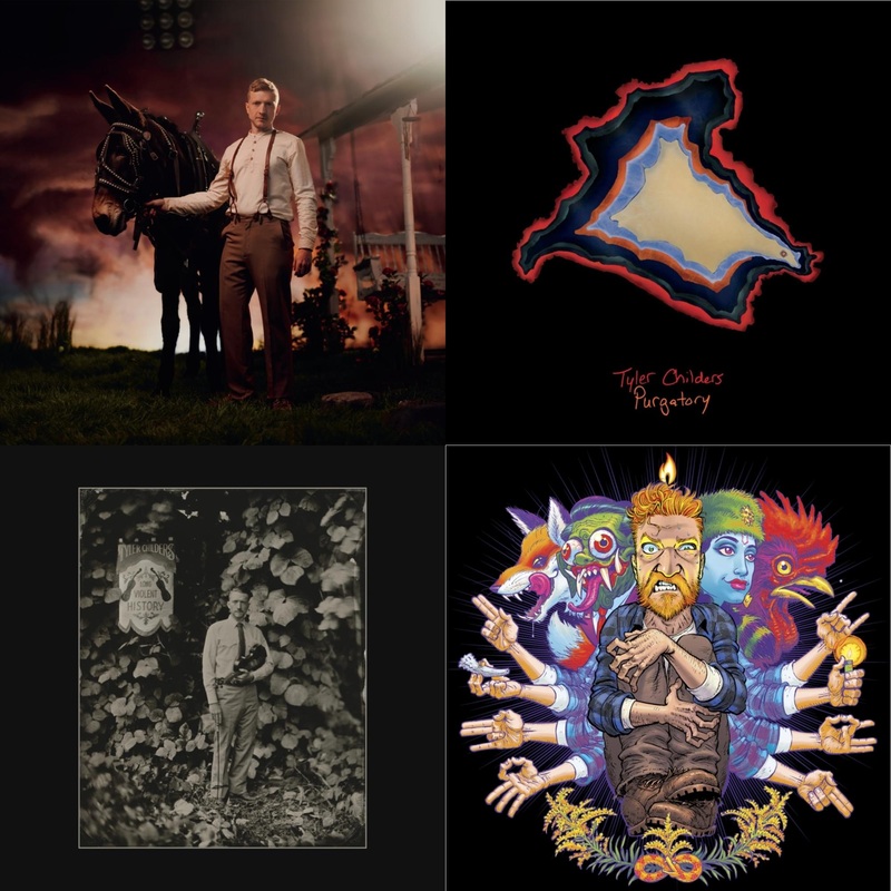 Tyler Childers – Rustin In The Rain & Purgatory & Long Violent History (140G/Insert) & Country Squire (150G/Dl Code) – LP Vinyl Bundle
