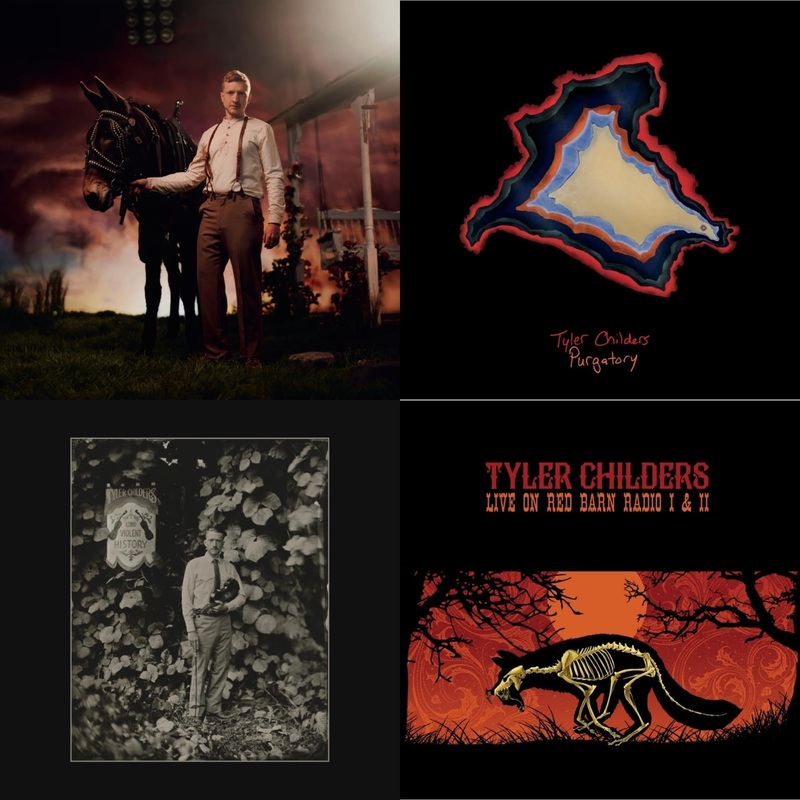 Tyler Childers – Rustin In The Rain & Purgatory & Long Violent History (140G/Insert) & Live On Red Barn Radio I & Ii – LP Vinyl Bundle