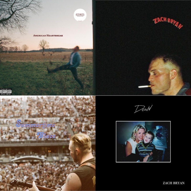 Zach Bryan – American Heartbreak & Zach Bryan (2LP) & Summertime Blues & Deann