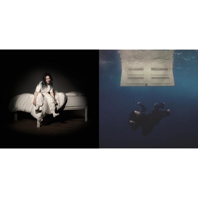 Billie Eilish – When We All Fall Asleep, Where Do We Go? (Pale Yellow LP Vinyl) & Hit Me Hard & Soft (Recycled Black LP Vinyl)