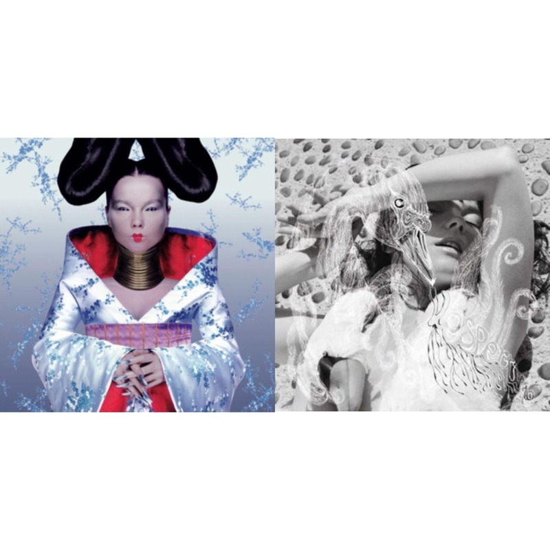 Bjork – Homogenic & Vespertine – LP Vinyl Bundle