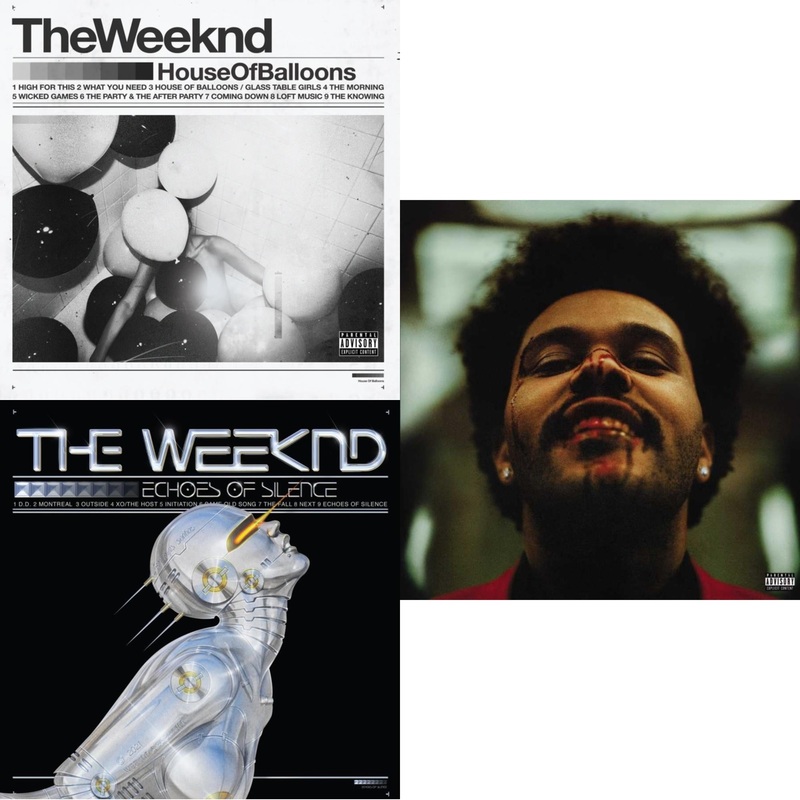 Weeknd – House Of Balloons (10Th Anniversary) (2LP) & Echoes Of Silence (Alternate Cover Vinyl/2LP) & After Hours (X) (2LP)