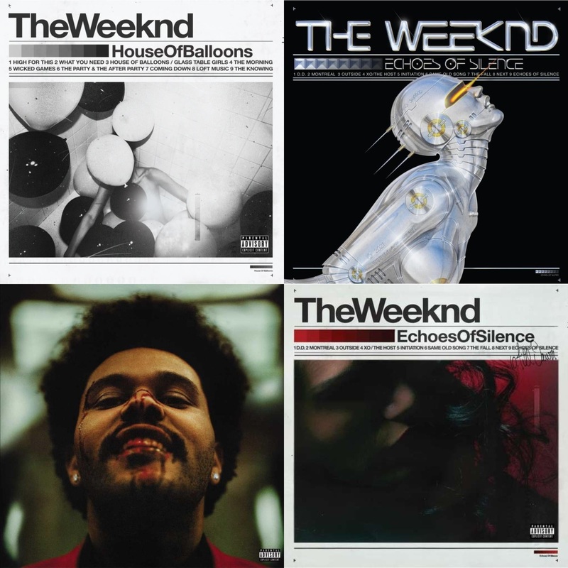 Weeknd – House Of Balloons (10Th Anniversary) (2LP) & Echoes Of Silence (Alternate Cover Vinyl/2LP) & After Hours (X) (2LP) & Echoes Of Silence