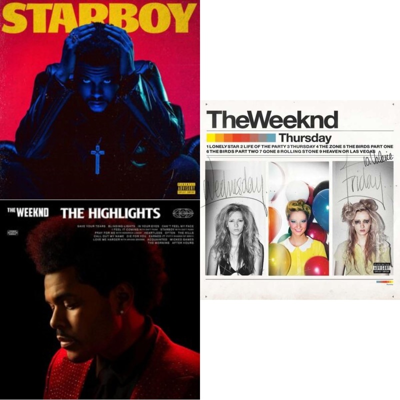 Weeknd – Starboy (2LP/Translucent Red Vinyl/Gatefold) & Highlights (2LP) & Thursday