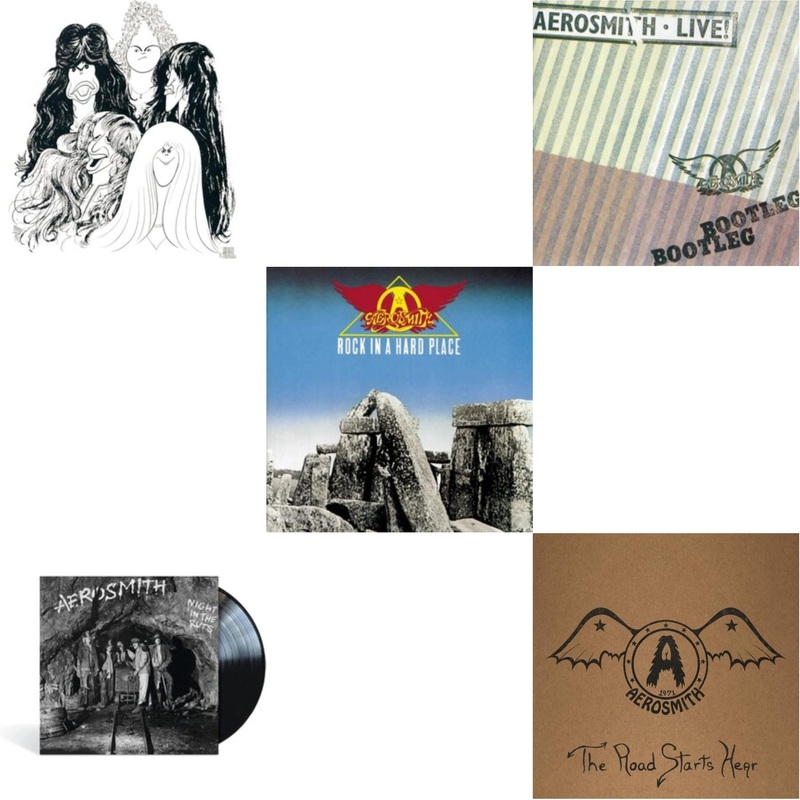 Aerosmith – Draw The Line & Night In The Ruts & Rock In A Hard Place & Live! Bootleg (2LP) & 1971: The Road Starts Here