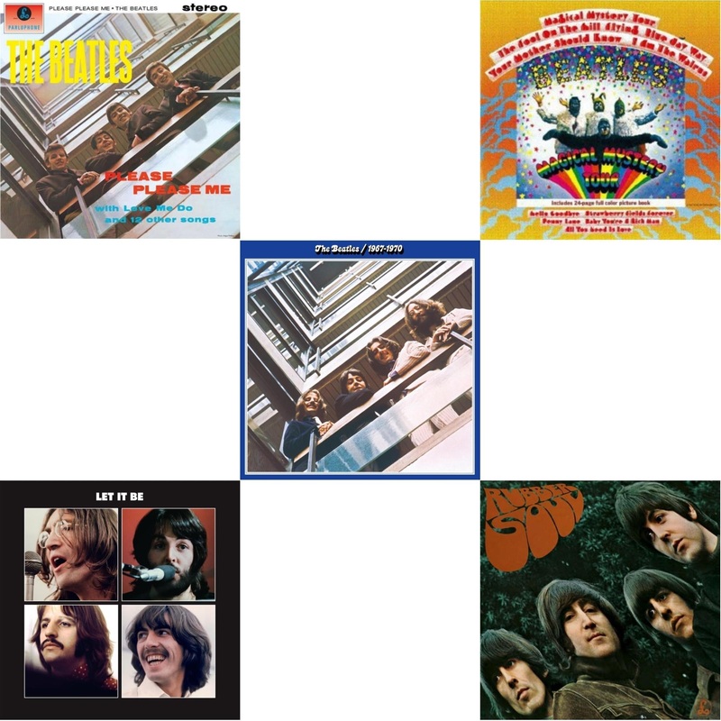 Beatles – Please Please Me & Let It Be Special Edition & Beatles 1967-1970 (2023 Edition) (Half-Speed) (3LP) & Magical Mystery Tour & Rubber Soul