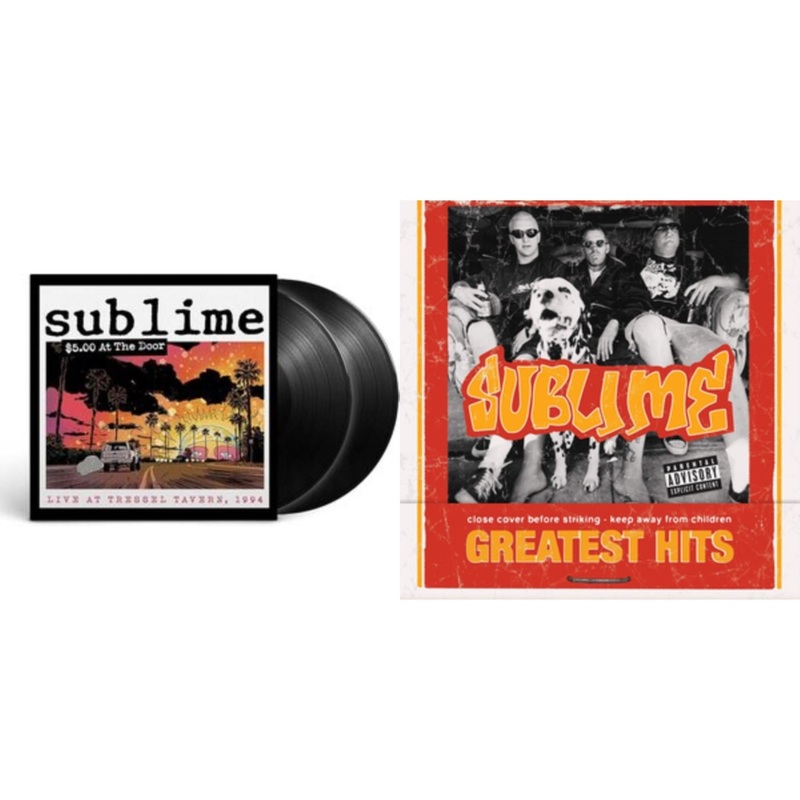 Sublime – $5 At The Door & Greatest Hits (X) – LP Vinyl Bundle