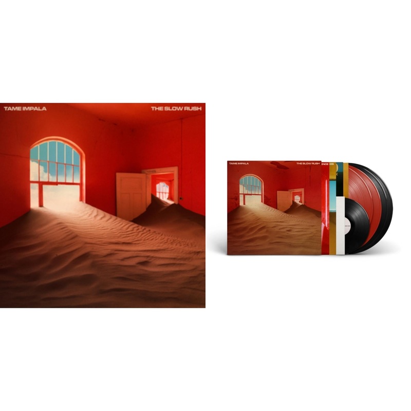 Tame Impala – Slow Rush (2LP) & Slow Rush (Deluxe/2-Transparent Red LP Vinyl/3-Black LP Vinyl)