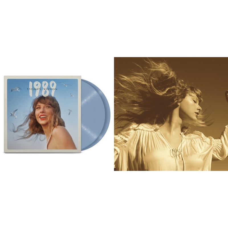 Taylor Swift – 1989 (Taylor’s Version) (2LP/Crystal Skies Blue Vinyl) & Fearless (Taylor’s Version) (Gold Vinyl/3LP)