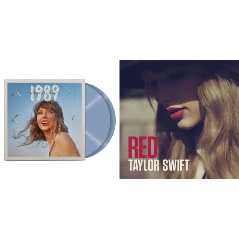 Taylor Swift – 1989 (Taylor’s Version) (2LP/Crystal Skies Blue Vinyl) & Red