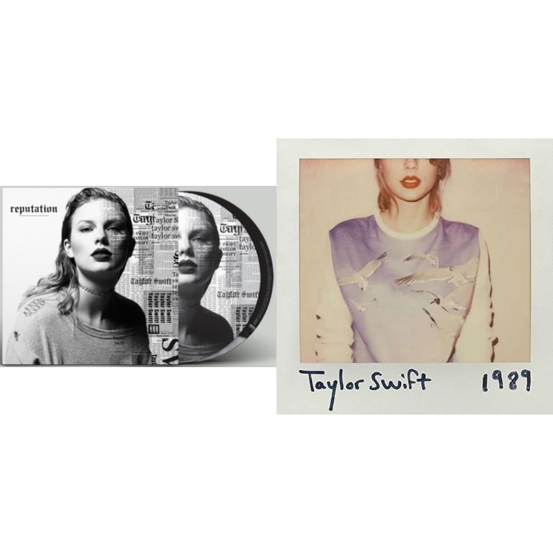 Taylor Swift – Reputation (Picture Disc) & 1989 – LP Vinyl Bundle