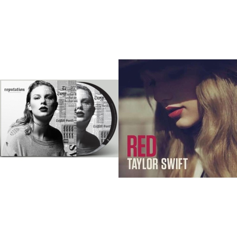 Taylor Swift – Reputation (Picture Disc) & Red – LP Vinyl Bundle