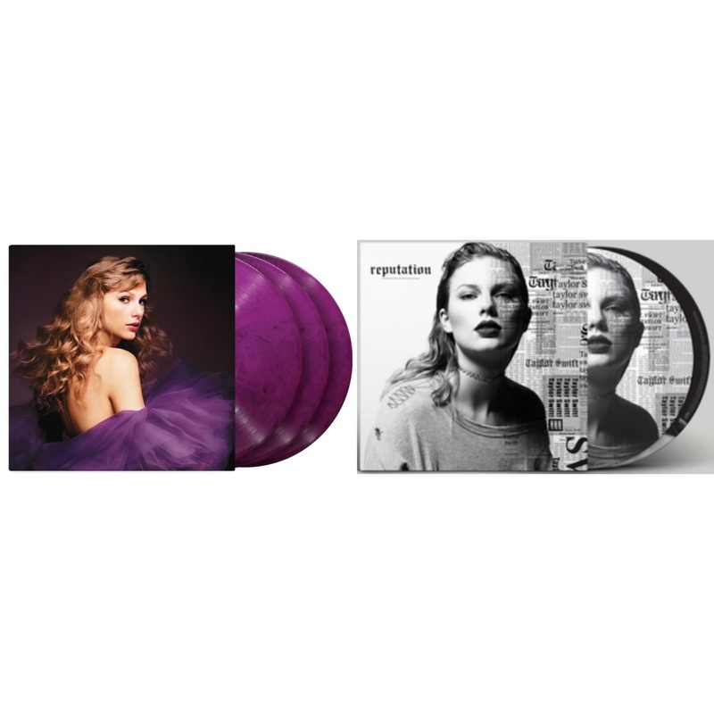 Taylor Swift – Speak Now (Taylor’s Version) (Orchid Marbled Vinyl/3LP) & Reputation (Picture Disc)
