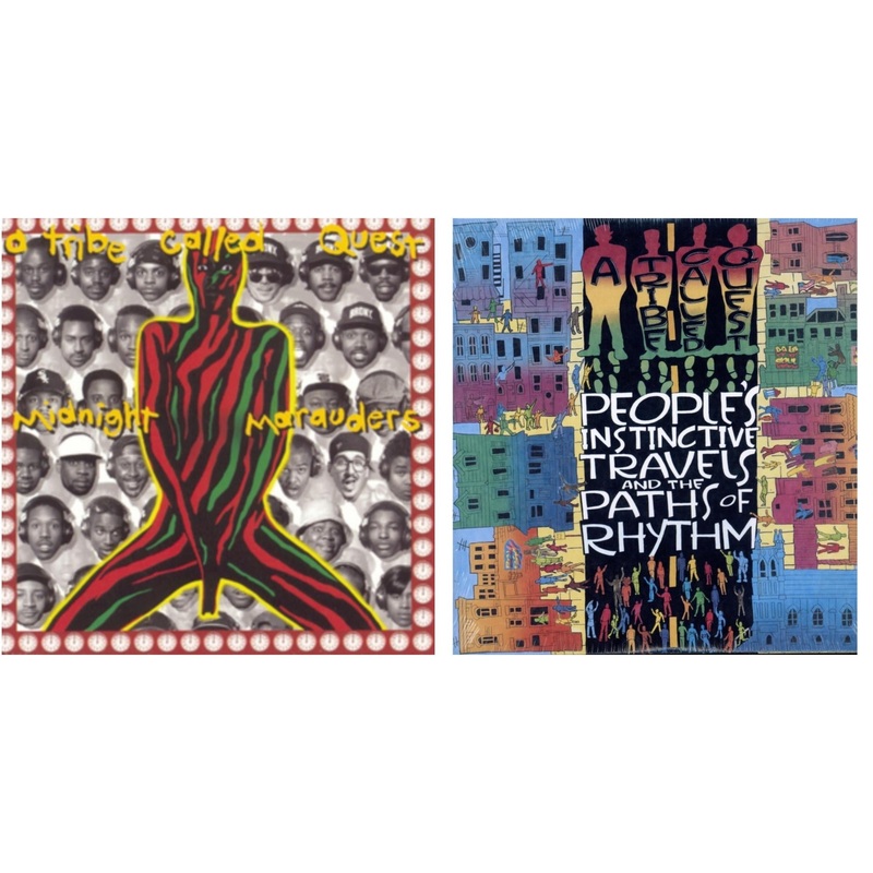 Tribe Called Quest – Midnight Marauders & Peoples Instinctive Travels & Paths Of Rhythm – LP Vinyl Bundle