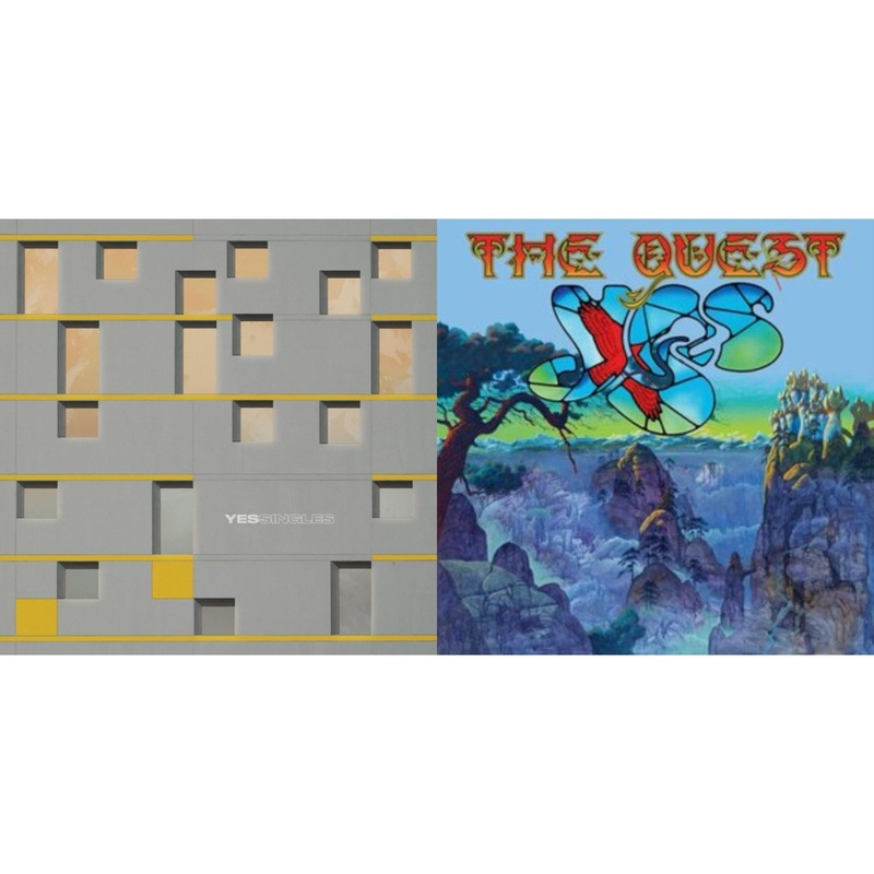 Yes – Yessingles (Yellow/Orange/Black Splatter LP Vinyl) (Rocktober) & Quest (2LP/2CD)