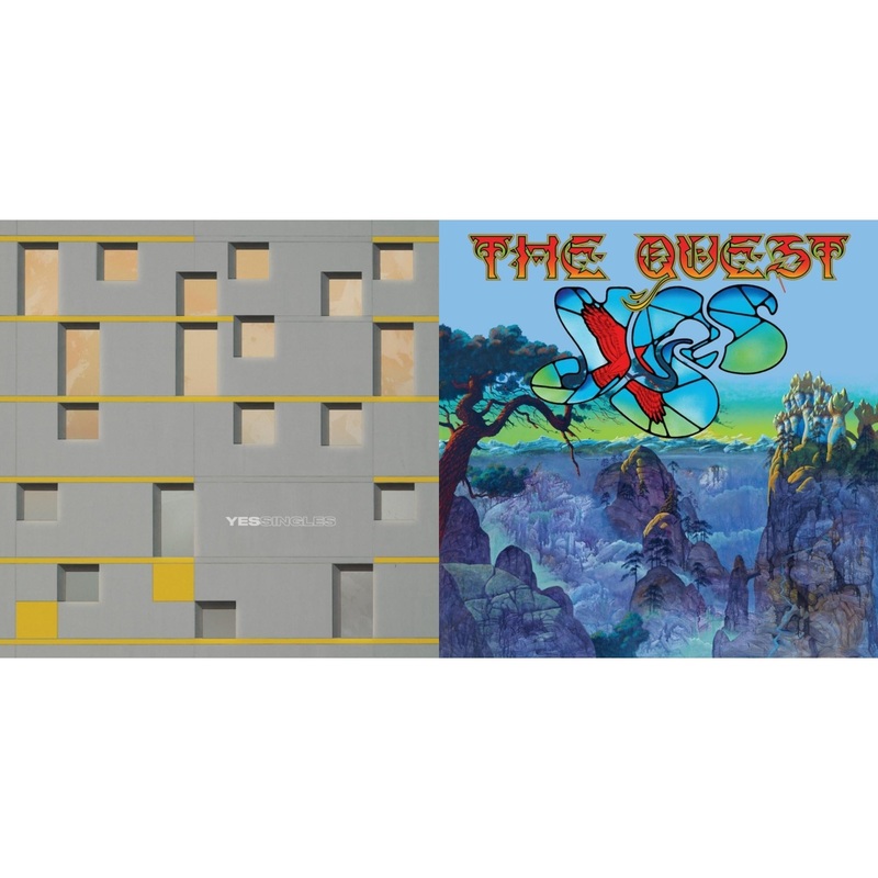 Yes – Yessingles (Yellow/Orange/Black Splatter LP Vinyl) (Rocktober) & Quest (2LP/2CD/Sky Blue Vinyl) (I)