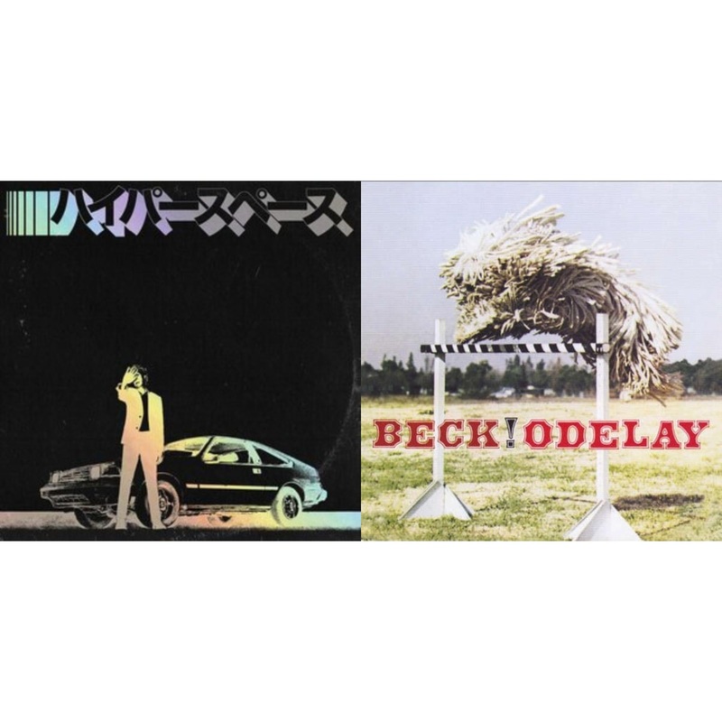 Beck – Hyperspace (2020 Deluxe Edition/Holographic Jacket/Booklet) & Odelay – LP Vinyl Bundle