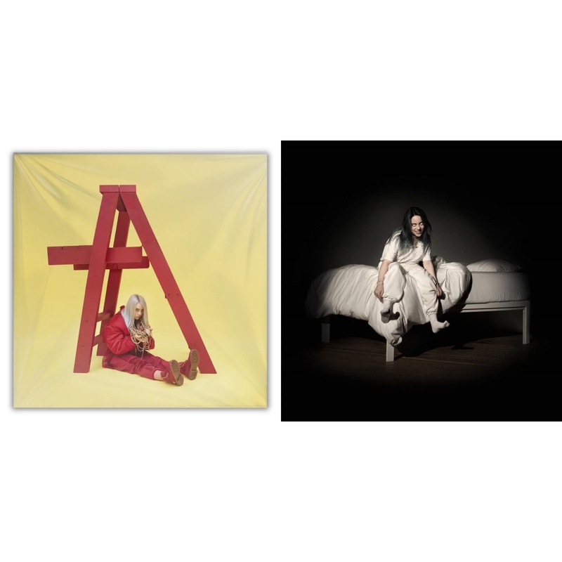 Billie Eilish – Billie Eilish – Dont Smile At Me (Black LP Vinyl) & When We All Fall Asleep, Where Do We Go? (Pale Yellow LP Vinyl)