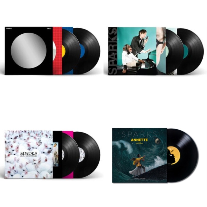 Sparks – Balls (2LP) & Exotic Creatures Of The Deep (2LP) & Hello Young Lovers (2LP) & Annette