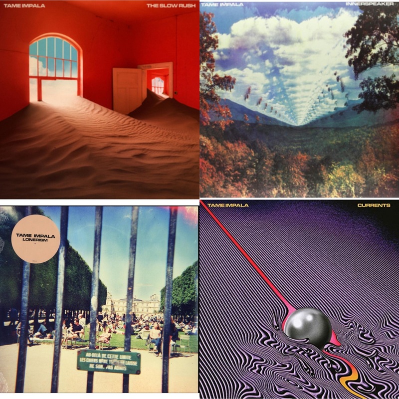 Tame Impala – Slow Rush (2LP) & Innerspeaker & Lonerism & Currents