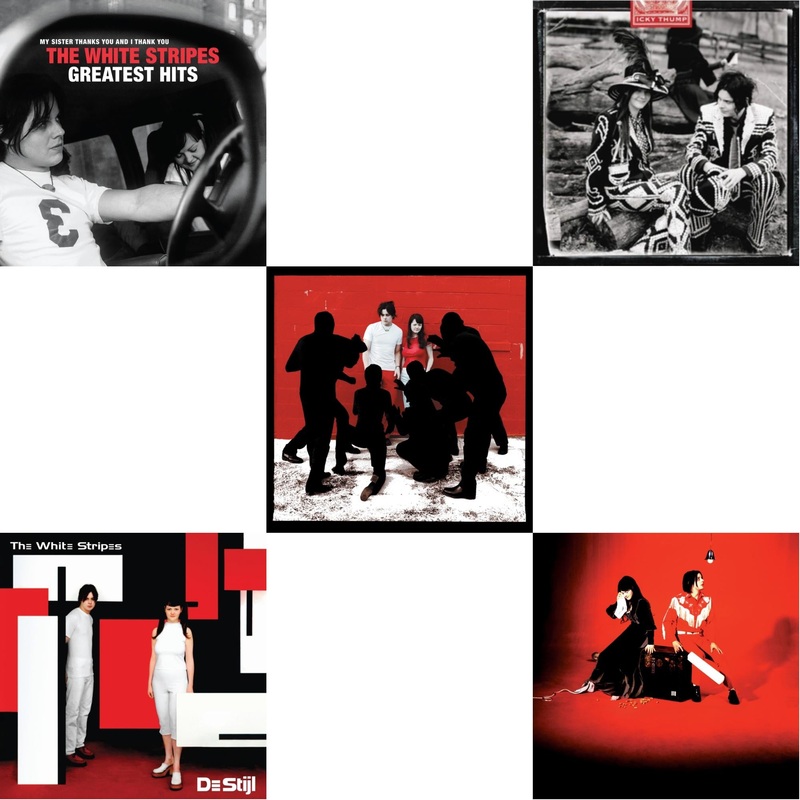 White Stripes – White Stripes Greatest Hits (2LP) & De Stijl & White Blood Cells (Reissue) & Icky Thump (2LP) & Elephant (2LP)