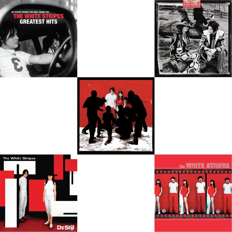 White Stripes – White Stripes Greatest Hits (2LP) & De Stijl & White Blood Cells (Reissue) & Icky Thump (2LP) & White Stripes