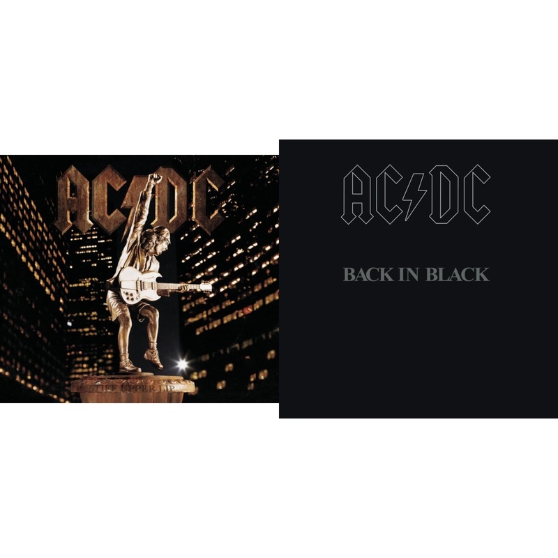 Ac/Dc – Stiff Upper Lip & Back In Black – CD Bundle
