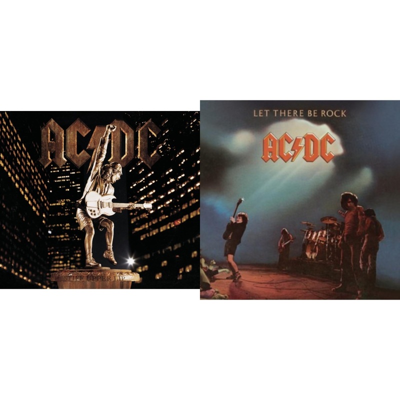 Ac/Dc – Stiff Upper Lip & Let There Be Rock – CD Bundle