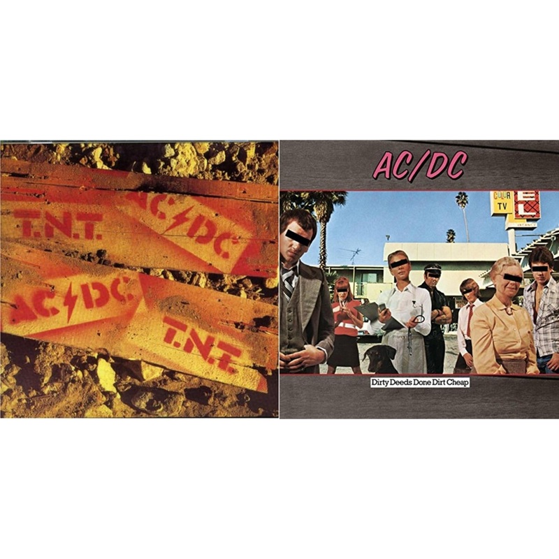 Ac/Dc – Tnt & Dirty Deeds Done Dirt Cheap – CD Bundle