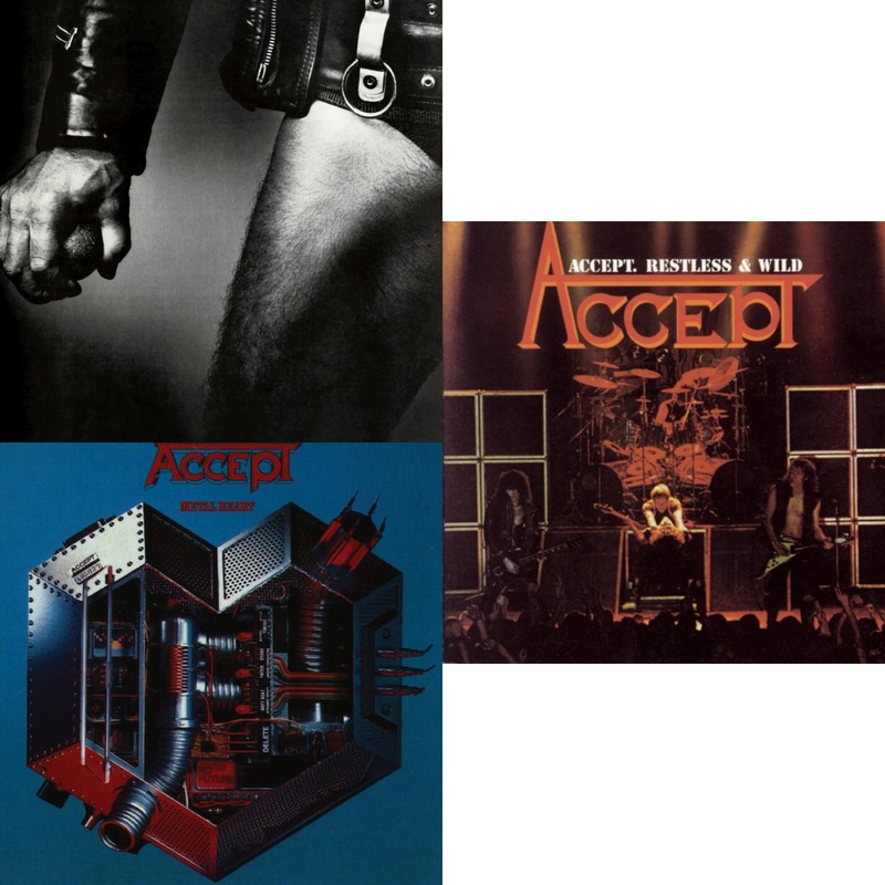 Accept – Balls To The Wall & Metal Heart & Restless & Wild – CD Bundle