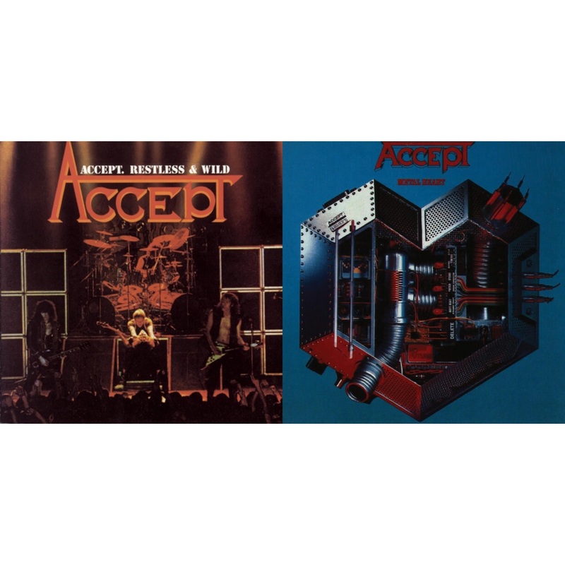 Accept – Restless & Wild & Metal Heart – CD Bundle