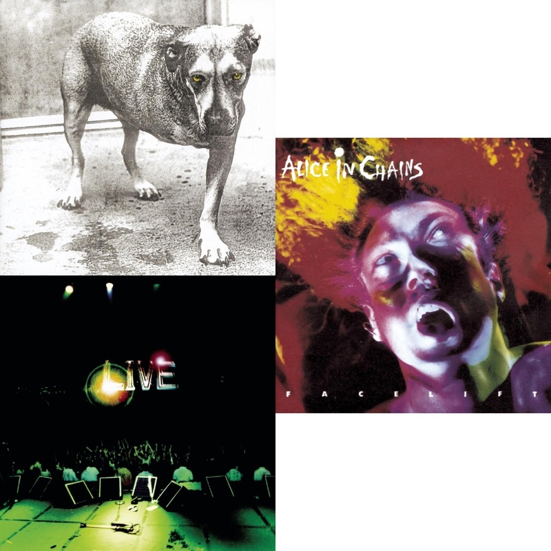 Alice In Chains – Alice In Chains & Live & Facelift – CD Bundle