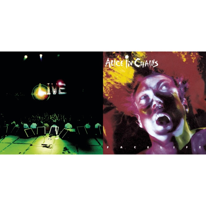Alice In Chains – Live & Facelift – CD Bundle