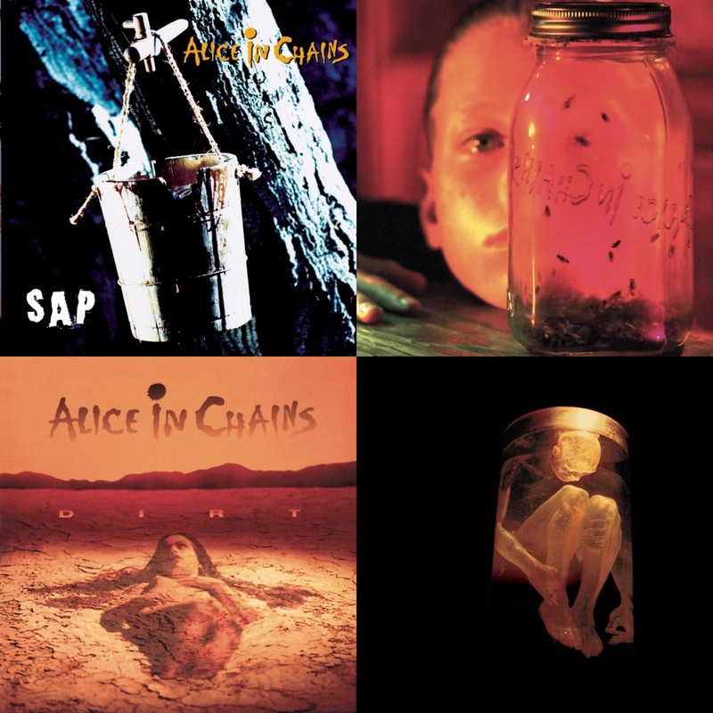Alice In Chains – Sap & Jar Of Flies & Dirt & Nothing Safe: Best Of The Box – CD Bundle