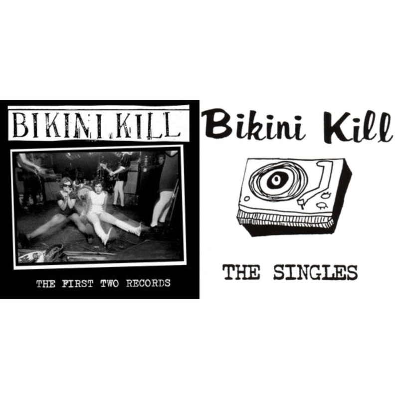 Bikini Kill – First Two Records & Singles – CD Bundle