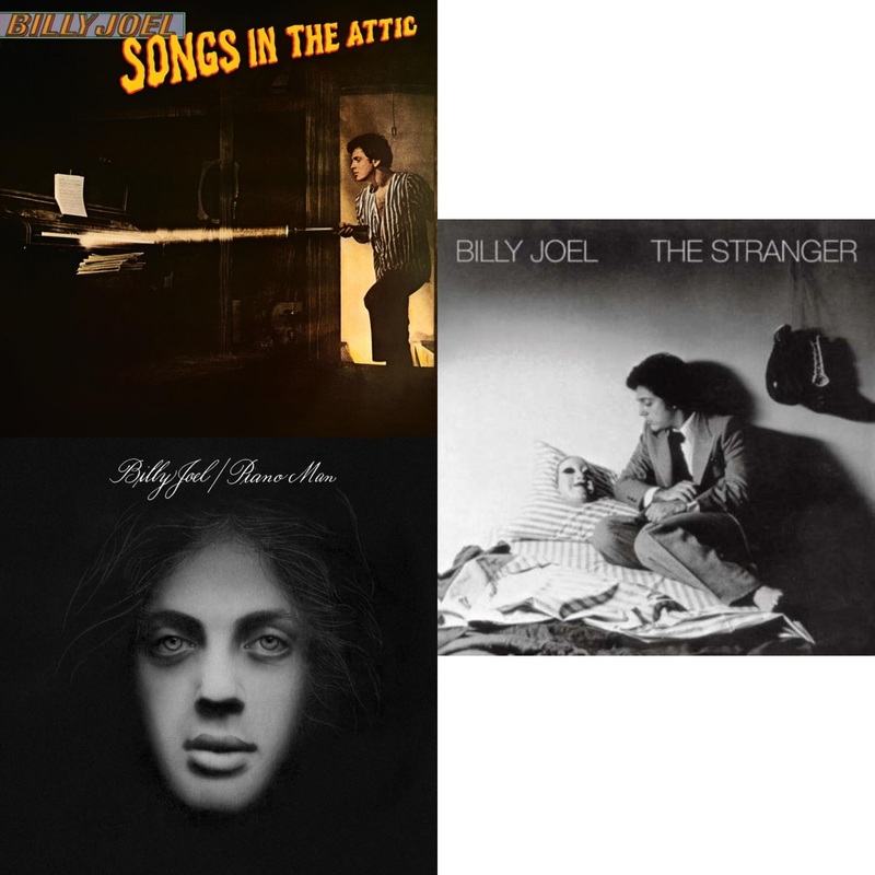 Billy Joel – Songs In The Attic & Piano Man & Stranger (180G) – LP Vinyl Bundle