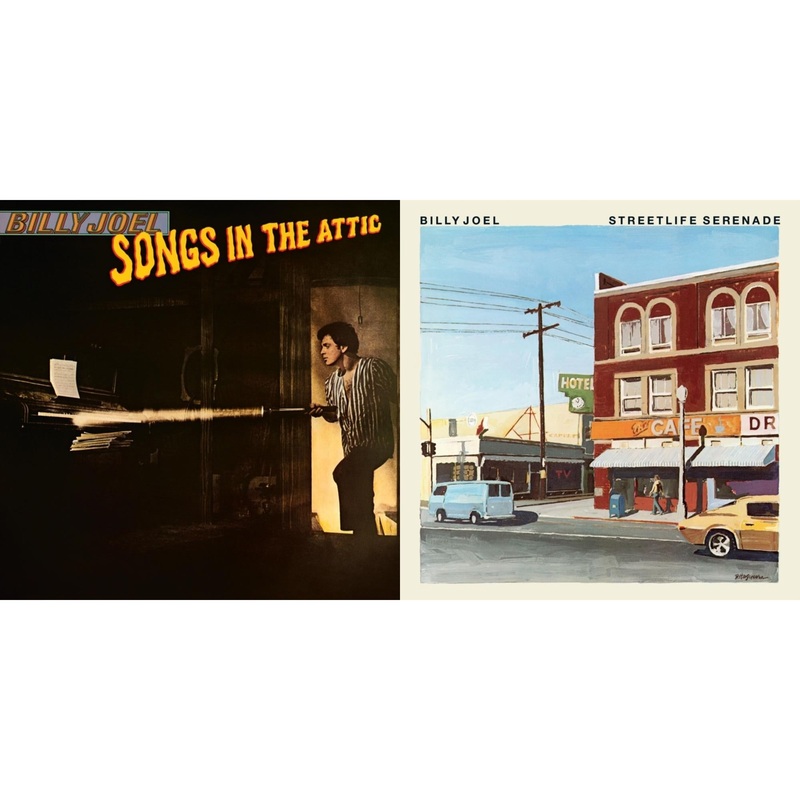 Billy Joel – Songs In The Attic & Streetlife Serenade – LP Vinyl Bundle