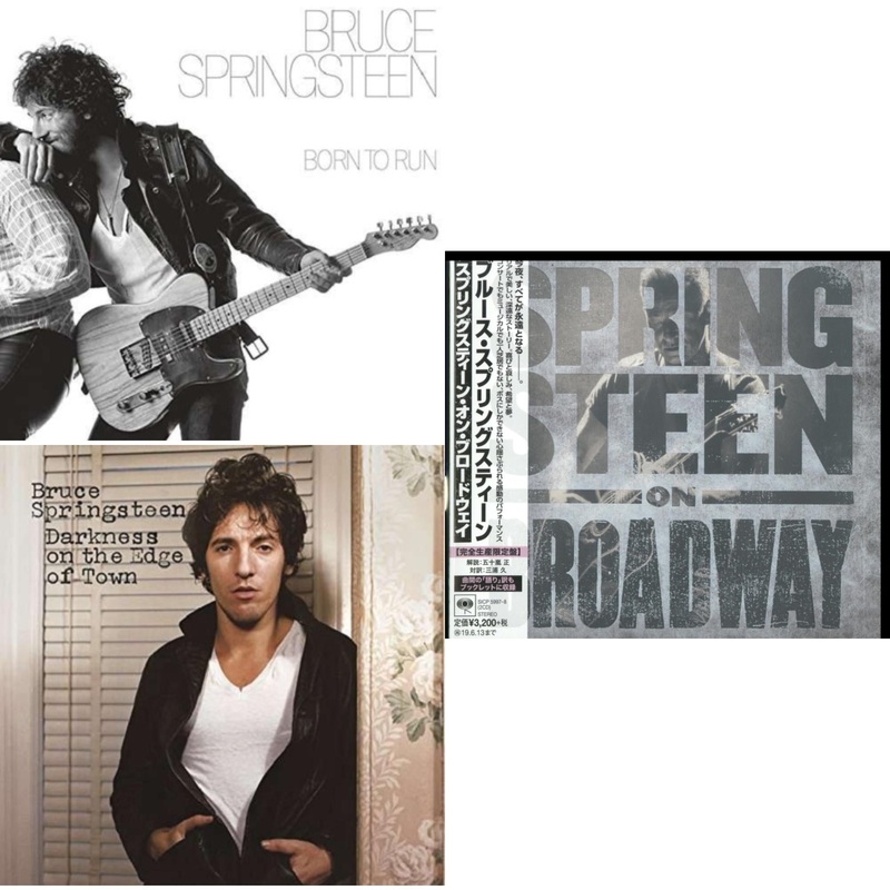 Bruce Springsteen – Born To Run & Darkness On The Edge Of Town & Springsteen On Broadway (Ltd/Booklet/Paper Jacket) – CD Bundle