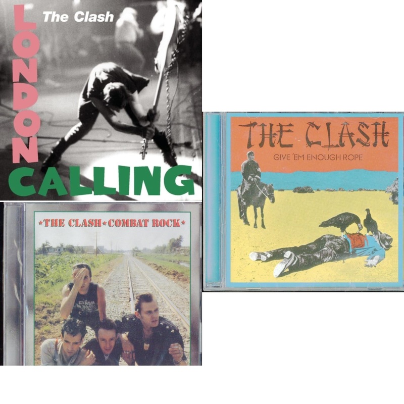 Clash – London Calling & Combat Rock & Give Em Enough Rope – CD Bundle