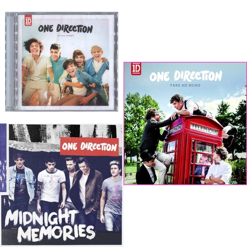 One Direction – Up All Night & Midnight Memories & Take Me Home – CD Bundle