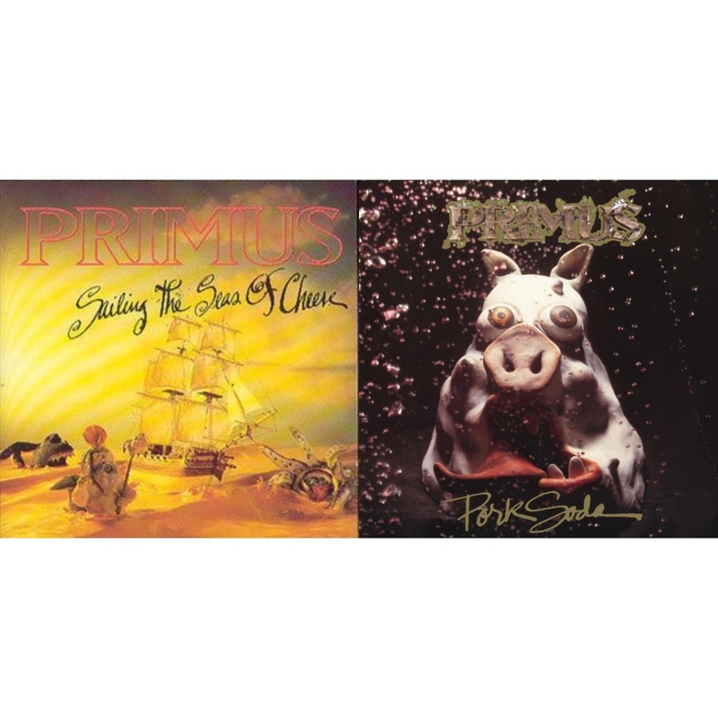 Primus – Sailing Seas Of Cheese & Pork Soda – CD Bundle