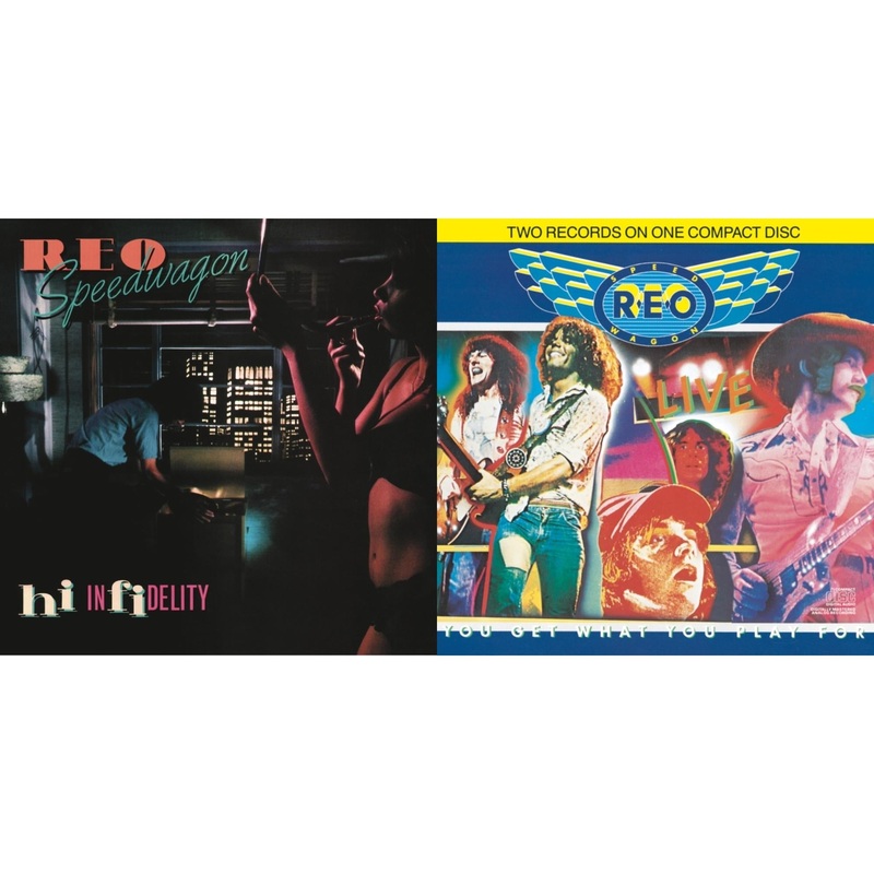 Reo Speedwagon – Hi Infidelity & Live: You Get What You Play For – CD Bundle