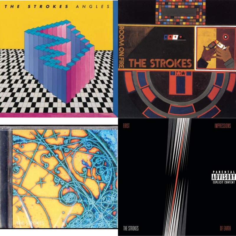 Strokes – Angles & Room On Fire & Is This It & First Impressions Of Earth – CD Bundle